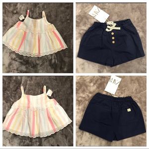 🆕Zara & Gap outfit Sz 3-6 months E8
